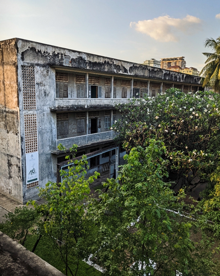 Tuol Sleng Genocide Museum in Phnom Penh, Cambodia