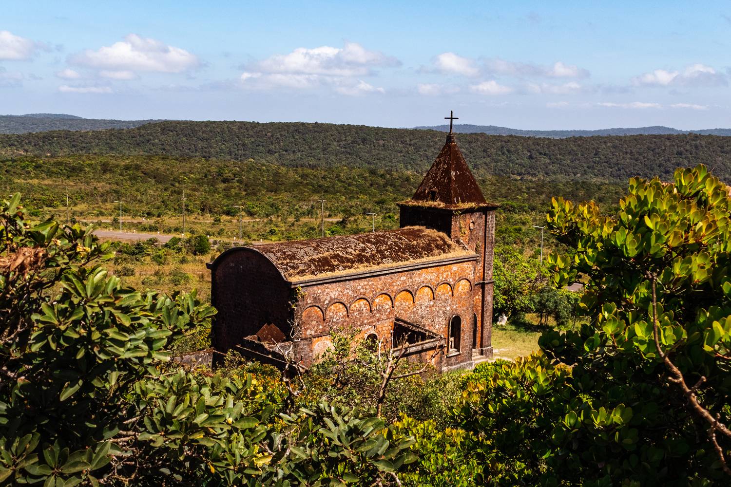 Catholic church on Mount Bokor