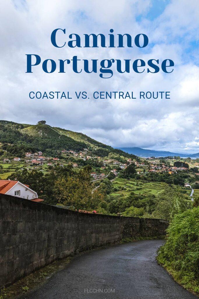 Camino Portuguese Coastal vs. Central Route