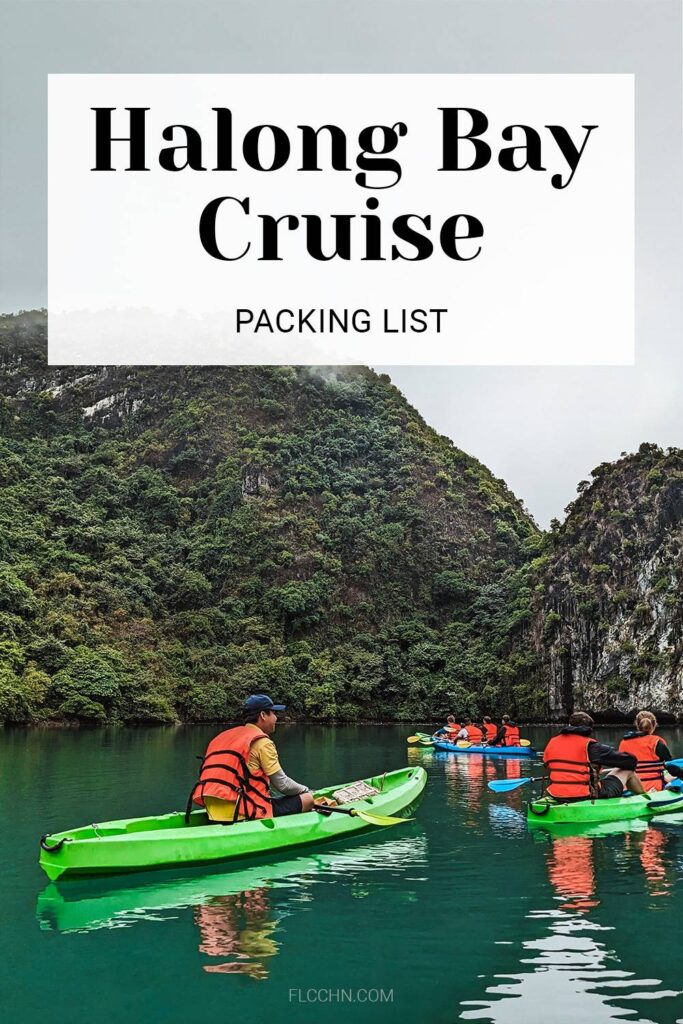 Halong Bay Cruise Packing List